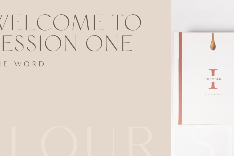 Welcome to Session One: The Word