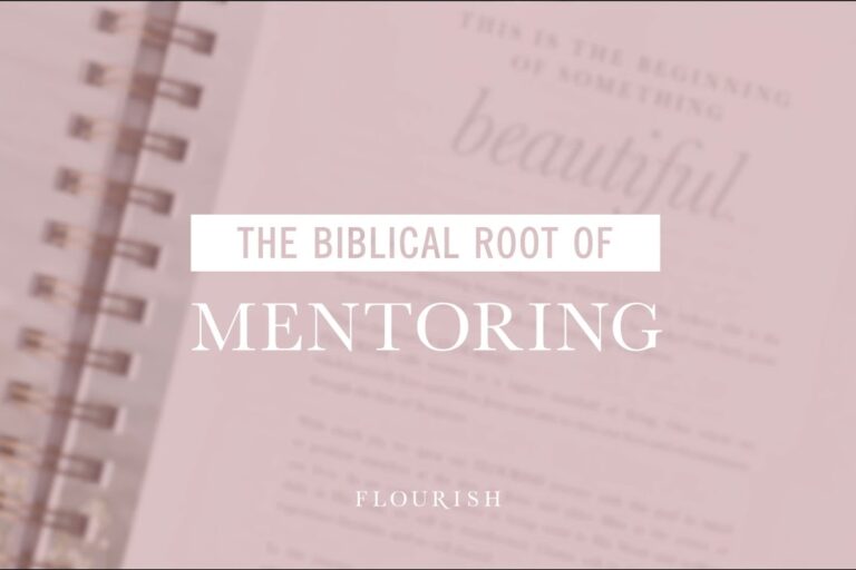 The Biblical Root of Mentoring