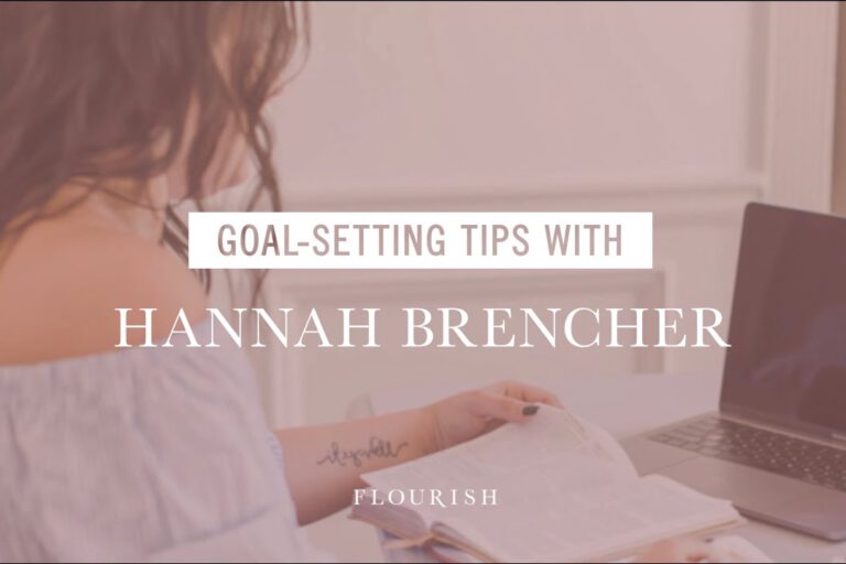 Goal-Setting Tips with Hannah Brencher