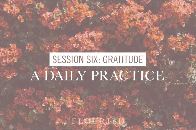Gratitude: A Daily Practice