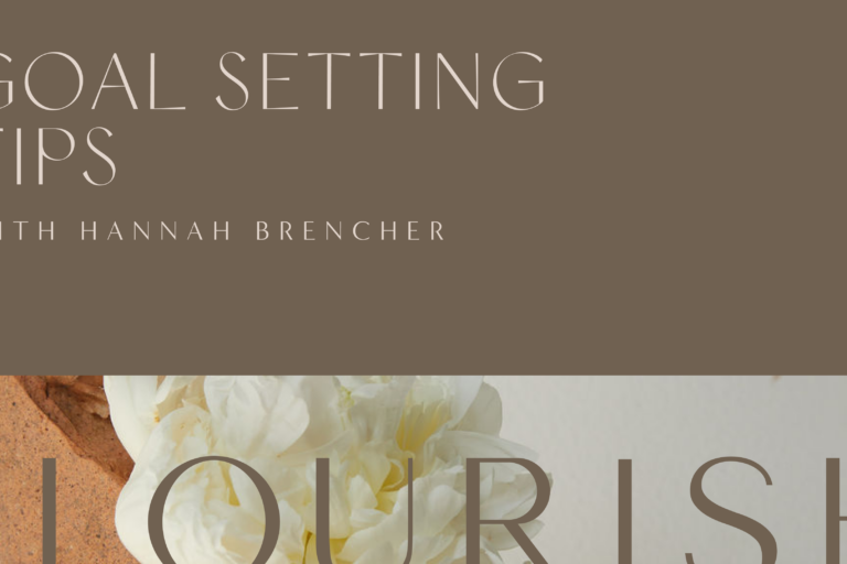 Goal-Setting Tips with Hannah Brencher